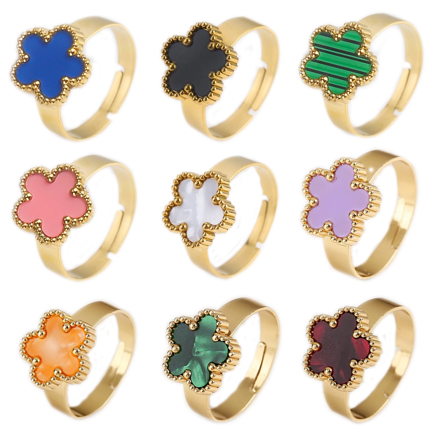 Floral Elegance Ring 🌸